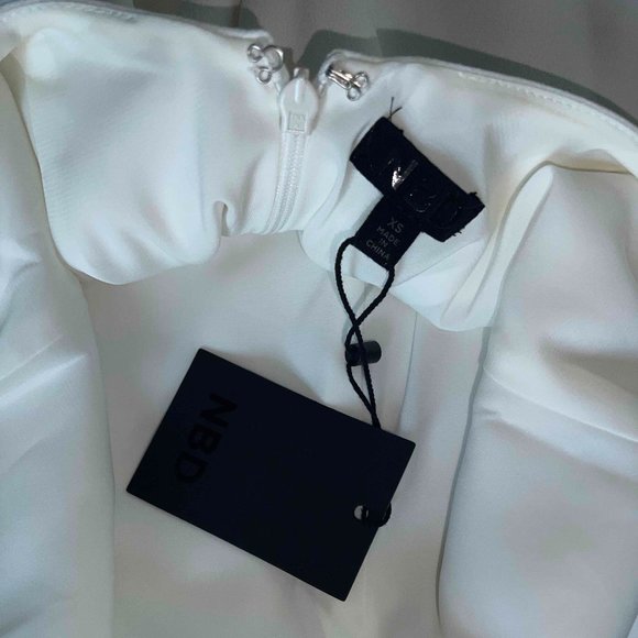 NBD Zarita Midi Dress White - Size XS - Picture 9 of 13